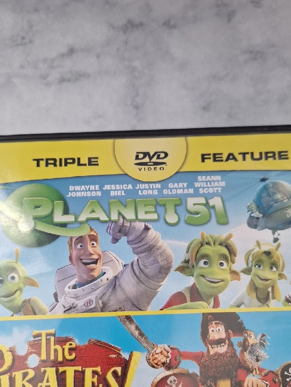 Sony Triple Feature DVDs , Pirates, Penguins And Martians